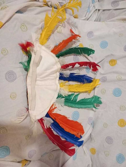 Lote de índio para carnaval