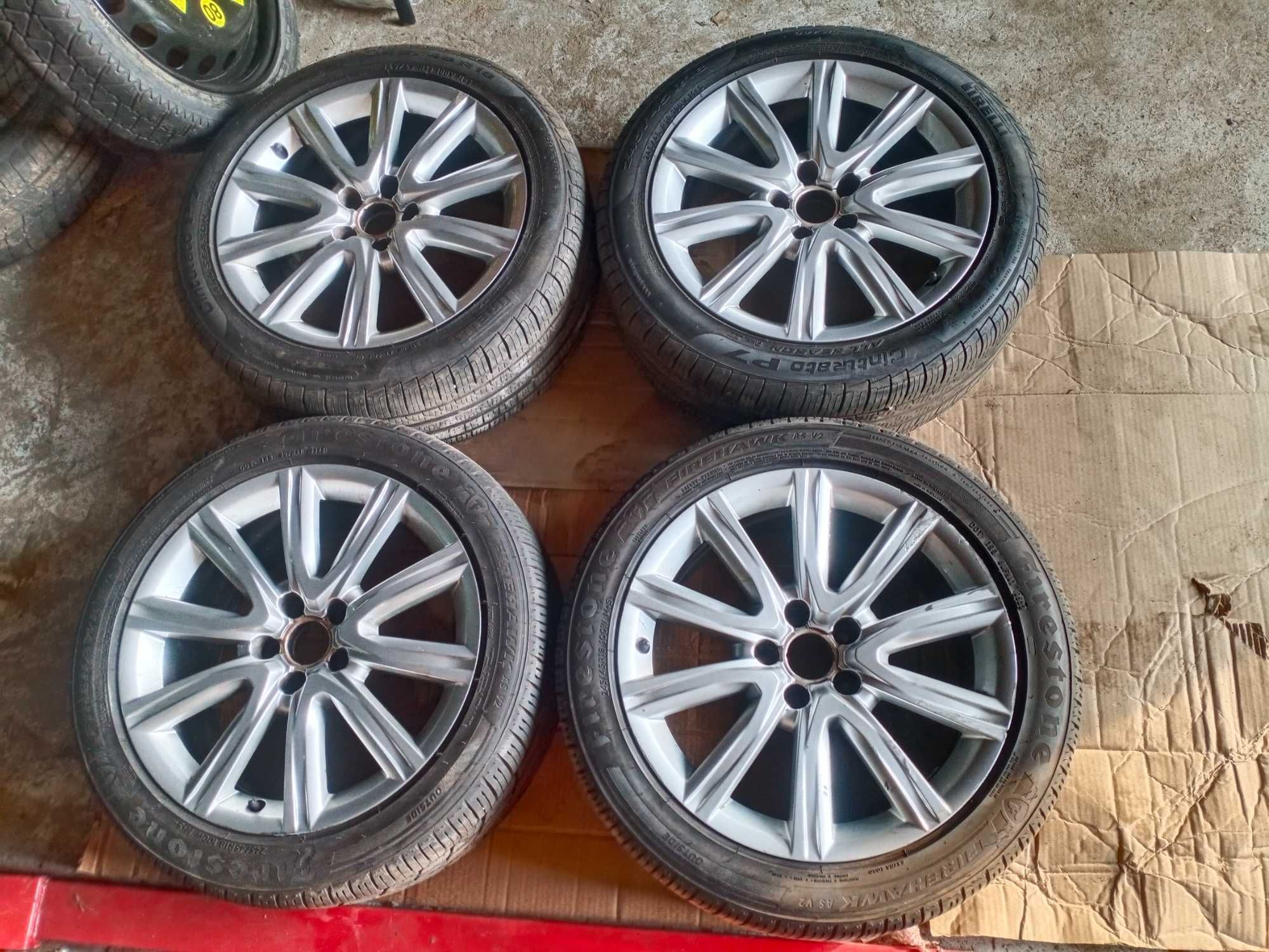 Колеса Audi A6 C7 Диск R18 резина Firestone Pirelli 245/45/R18 2023г ...