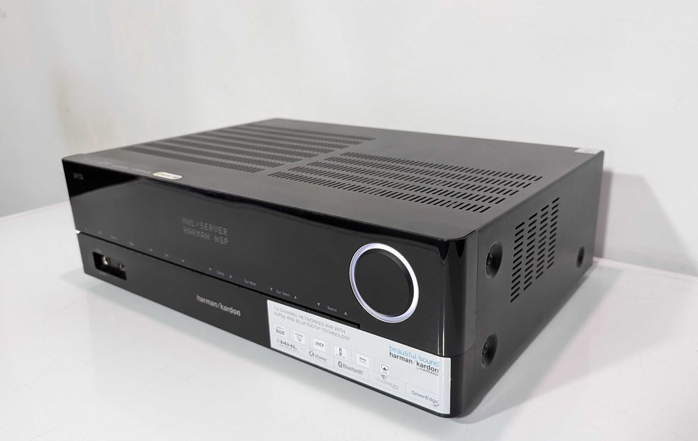 7.2 Ресивер Harman Kardon AVR 171S,має 100 Вт/канал/HDMI/Bluetooth/ARC