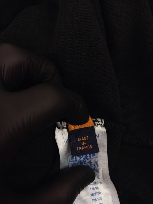 Koszulka Czarna z nadrukiem LV LOUIS VUITTON Rozmiar XL Monogram Męska