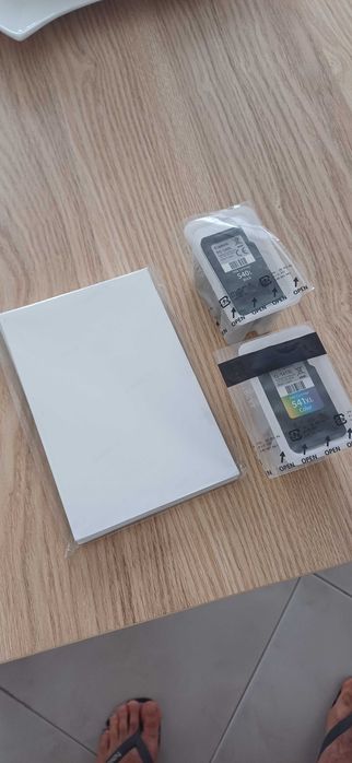 Tinteiros e papel fotográfico canon novos