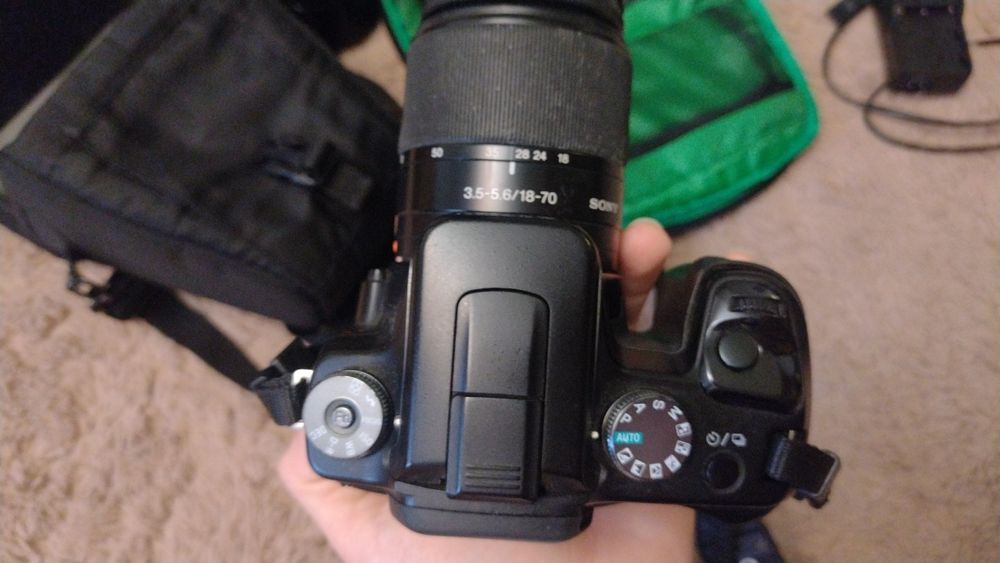 Фотоапарат цифровий Sony a100 Sony alpha 100, цифровой фотоаппарат