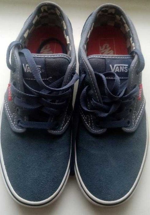 Низькі замшеві кеди vans. оригінал.