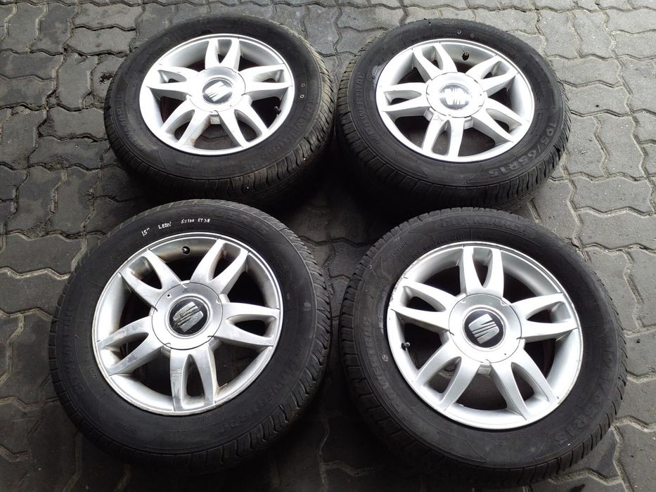 Jantes Seat R15 Com Pneus 195/65 Furação 5X100