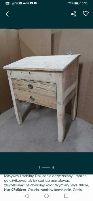 Biurko, Sekretarzyk, pulpit Biedermaier.. Antyk. Oryginał