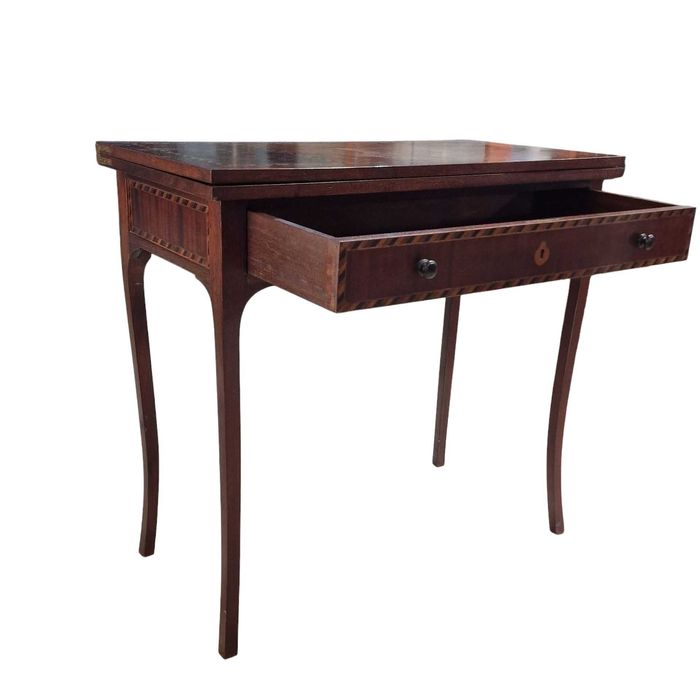 Mesa de Jogo Multifunções com Tabuleiro de Xadrez Embutido