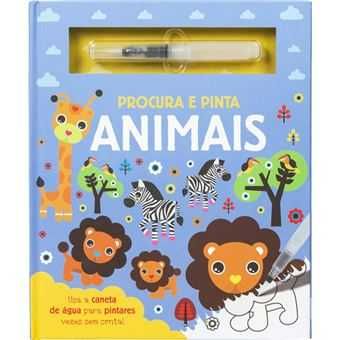 Livros Para Pintar Com Água: Cores /Unicórnios /Animais/.. - Desde 4€
