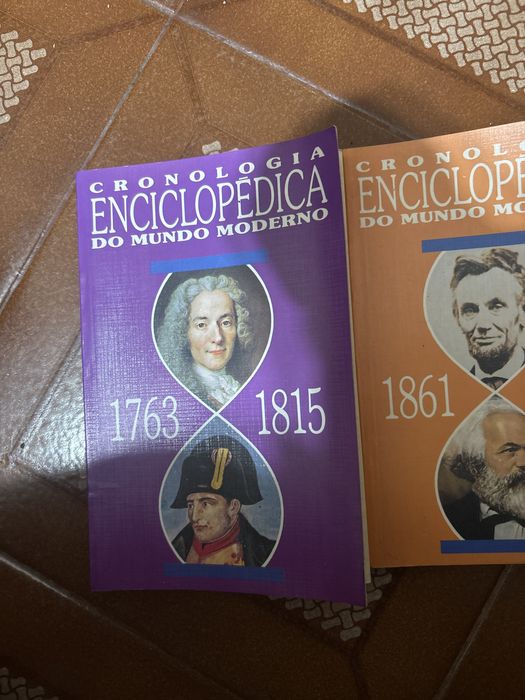 Cronologia enciclopédica primeiro e terceiro volumes