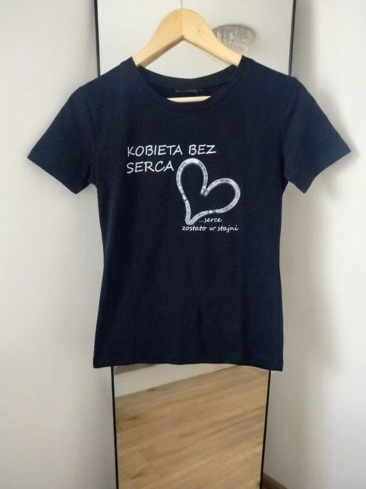Koszulka dla koniary M bawełna