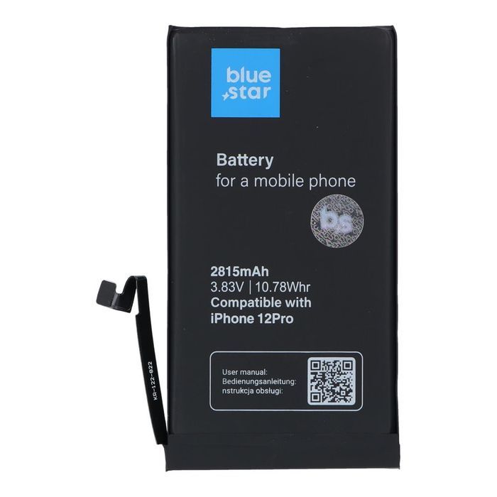 Bateria do iPhone 12 / 12 PRO 2815 mAh Blue Star HQ
