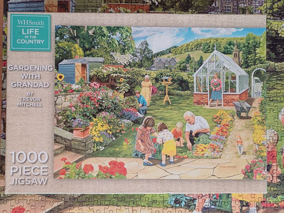 Puzzle 1000 whsmith life in the country