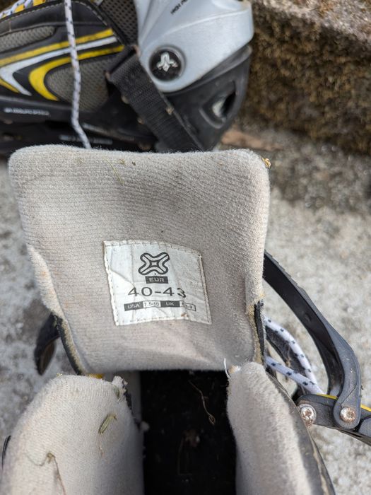 Patins de senhora e patins em linha