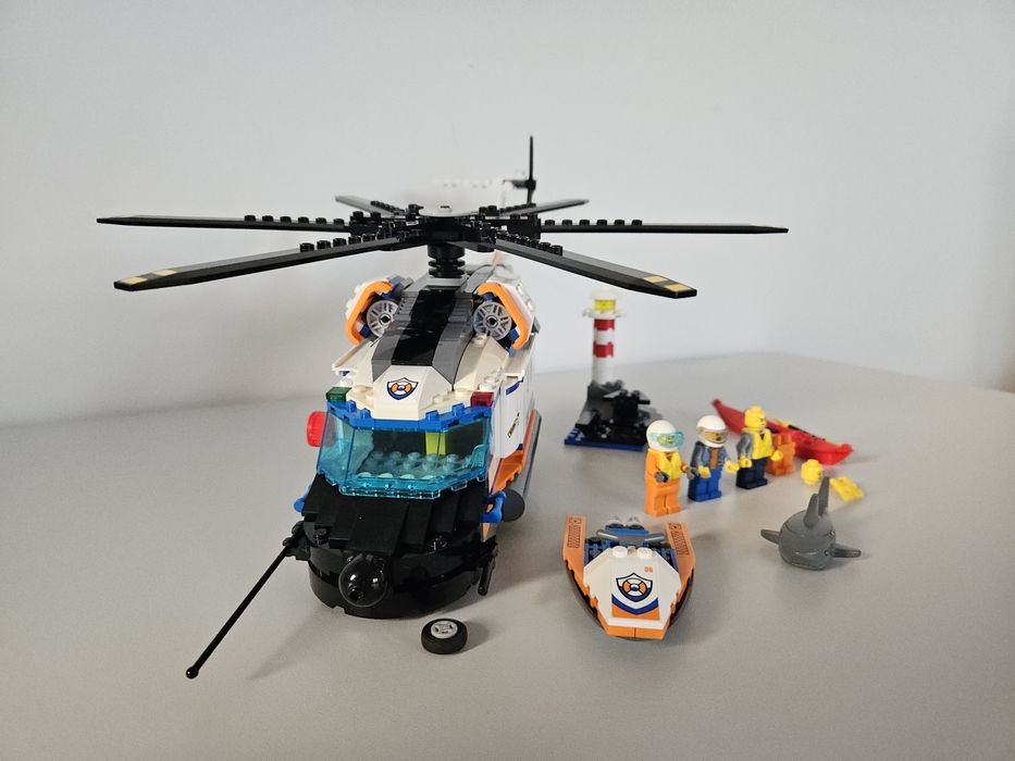 Lego City 60166 Duży Helikopter Ratunkowy