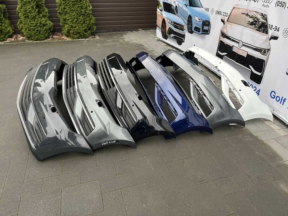 Бампер передній VW Golf 7.5 рест (2017-2020) 5G0807221FL USA Європа