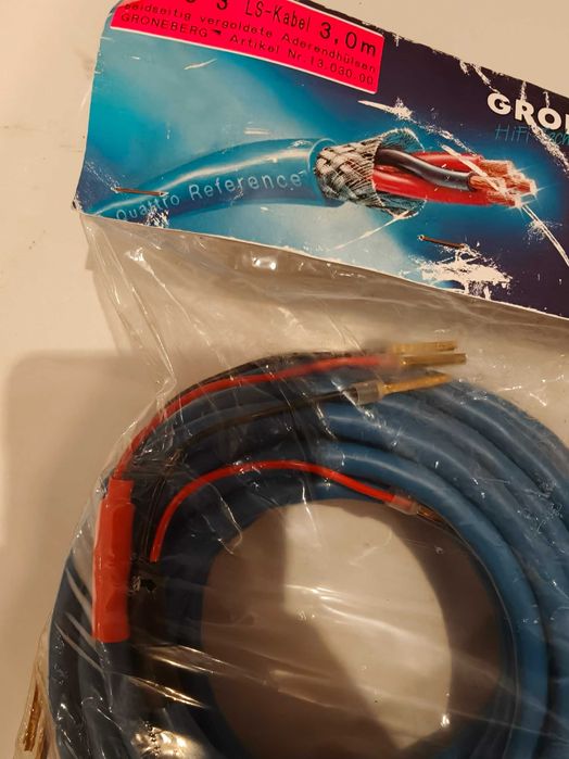 GRONEBERG Series 3 LS cable 2X3M ! Audiofilskie kable głośnikowe !Nowe