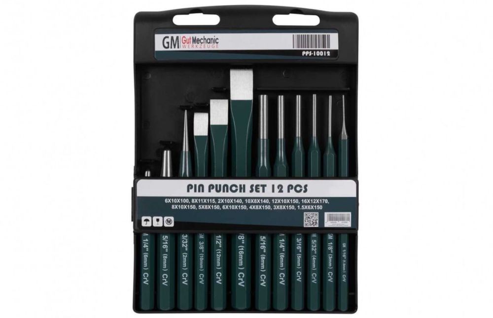 Набір зубил та пробійників GM 12 одн Німеччина