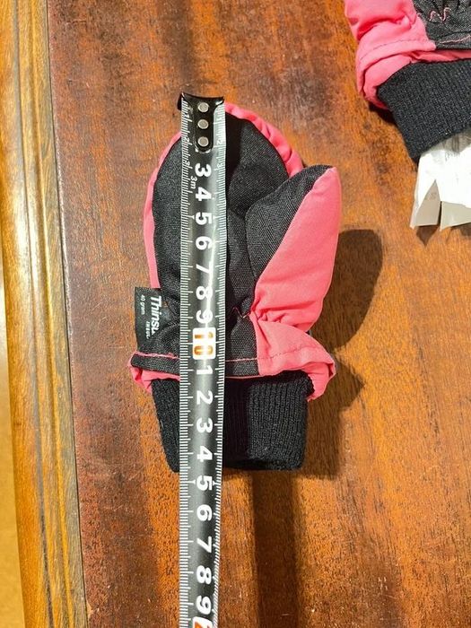 Luvas Berg Criança Rosa 3M Thinsulate 40g Impermeáveis Inverno Ski Neve