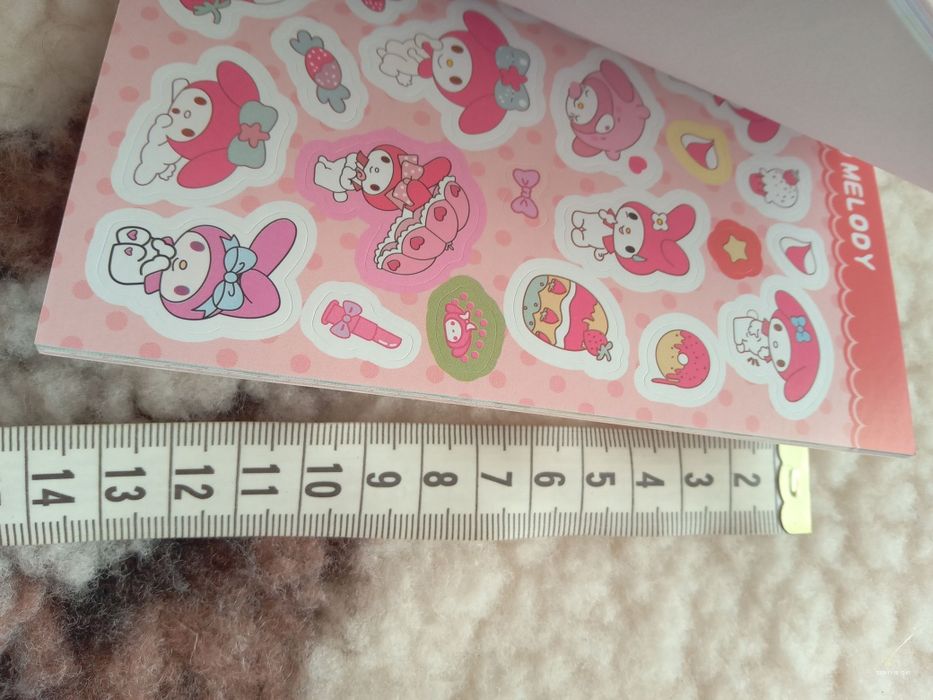 450 sztuk nakleki my melody album