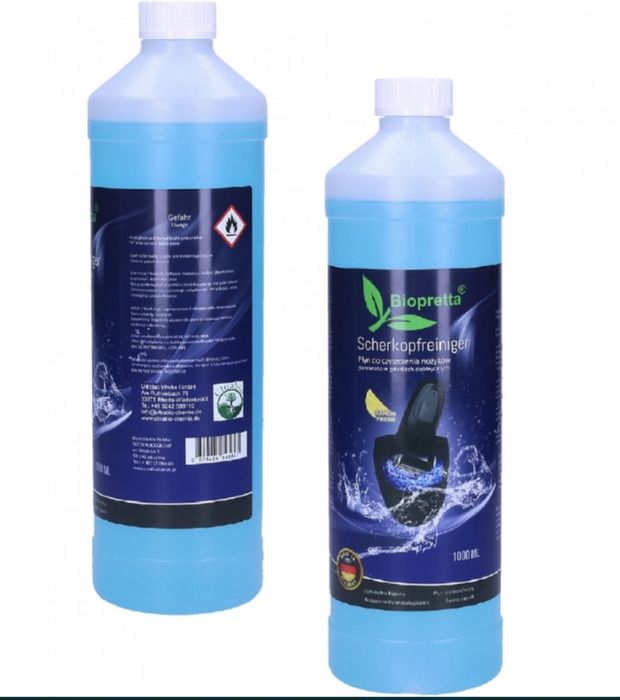Рідина для очищення бритв та лез Biopretta Braun ccr Lemon 1 літр