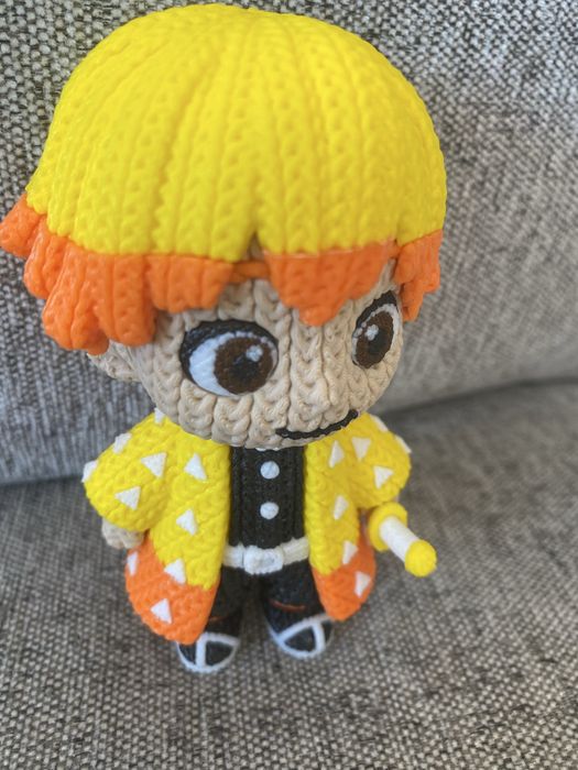 Zenitsu impresso em 3D