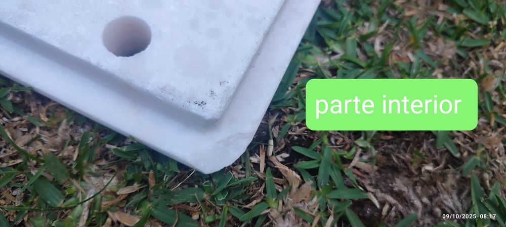 Tampa de floreira cemitério