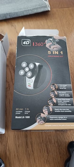 Golarka elektryczna 4D, 5 w 1