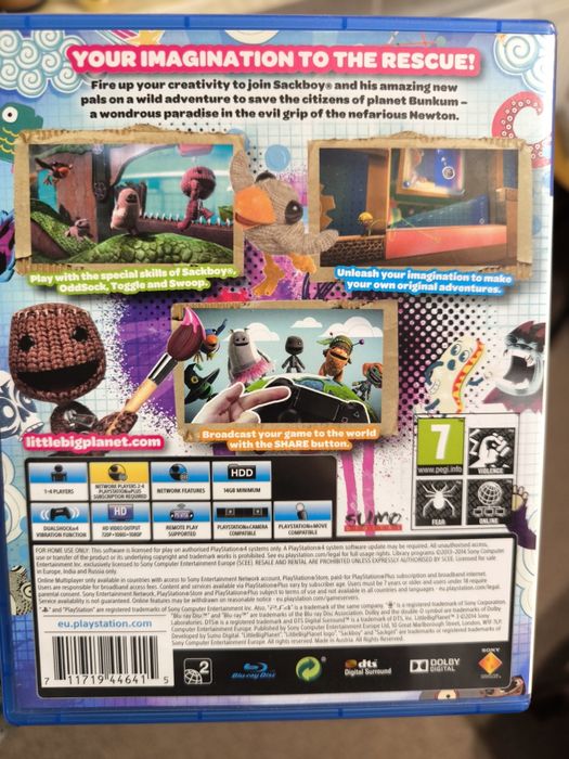 Little Big Planet 3 PS4