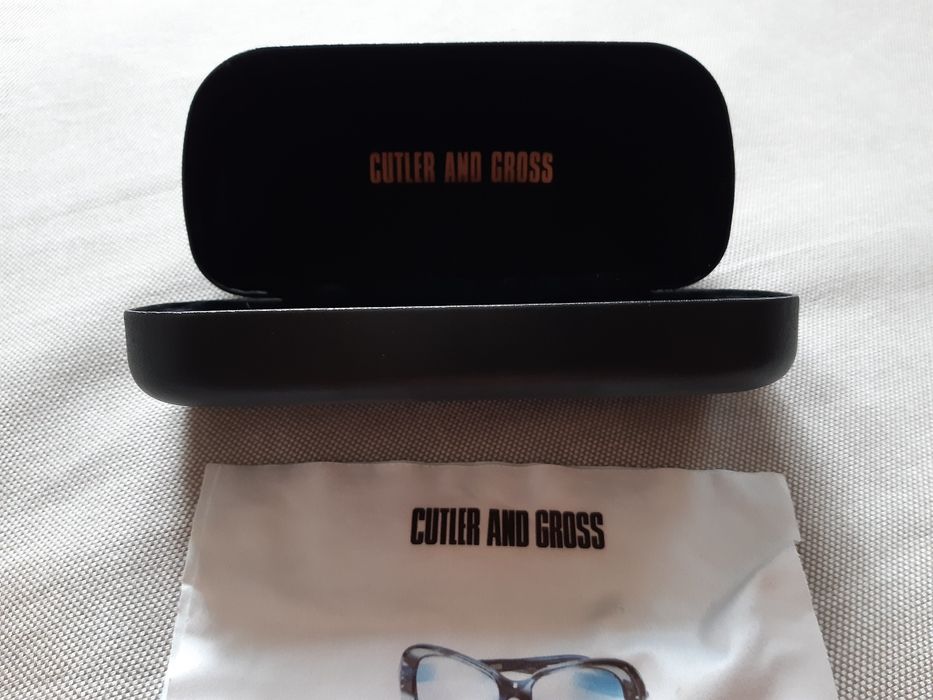 Okulary Cutler nad Gross brazowe stylowe