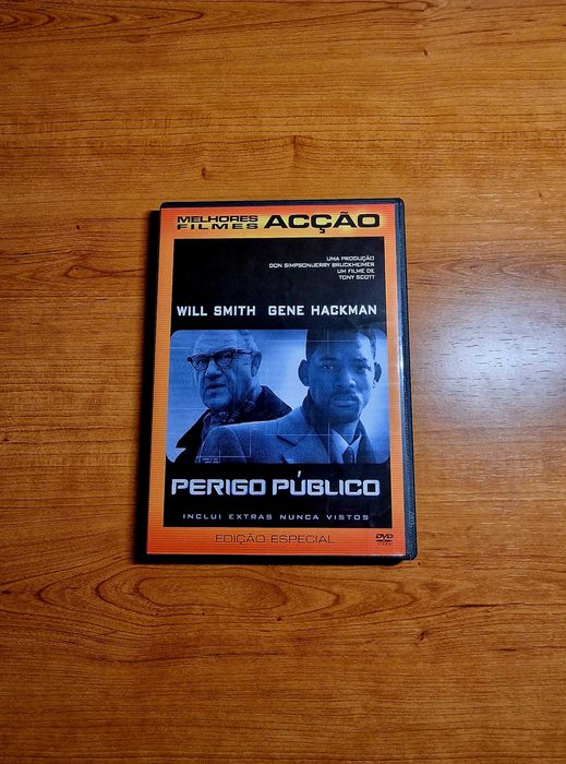 PERIGO PÚBLICO (Tony Scott) Will Smith/Gene Hackman - Edição Especial
