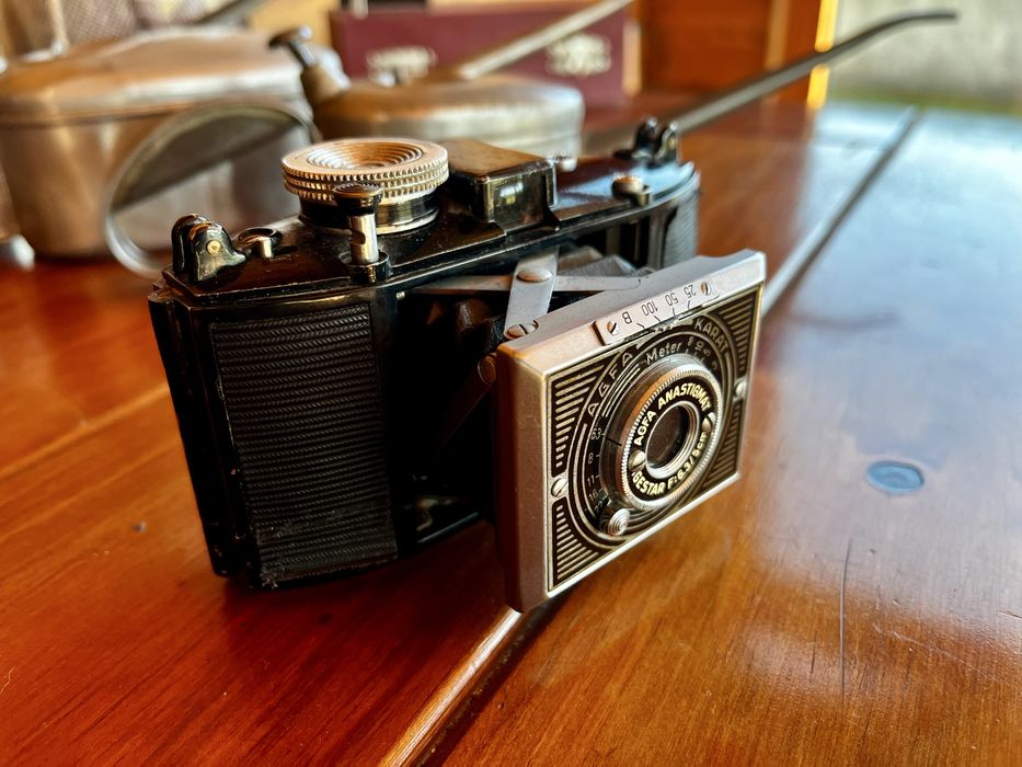 Antiga maquina fotografica AGFA KARAT ANOS 30