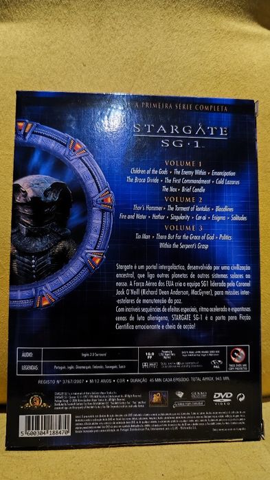 Stargate SG1 - season 1 dvd