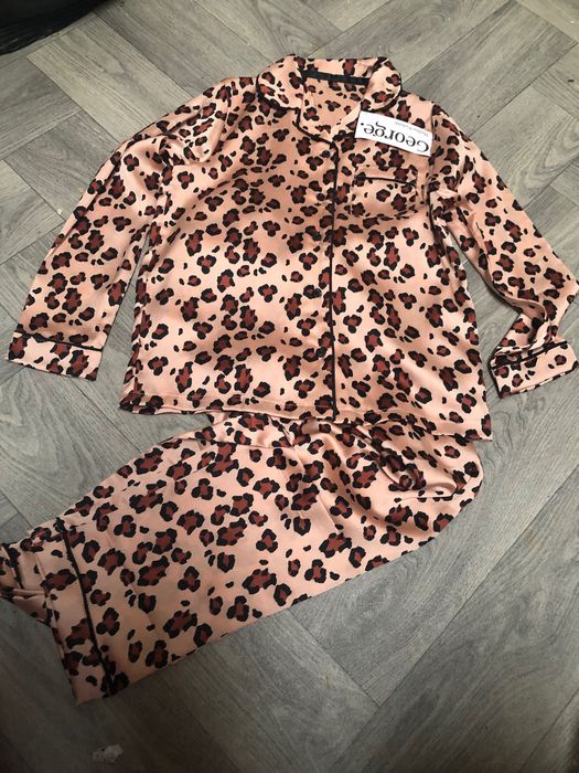 Новая пижама George нова піжама дівчинка весна шелк шовк Стич тепла