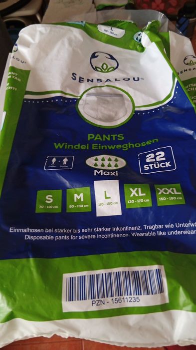 Cuecas incontinência