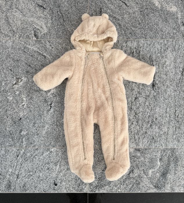 5 10 15 kids  Kombinezon niemowlęcy z kapturem miś