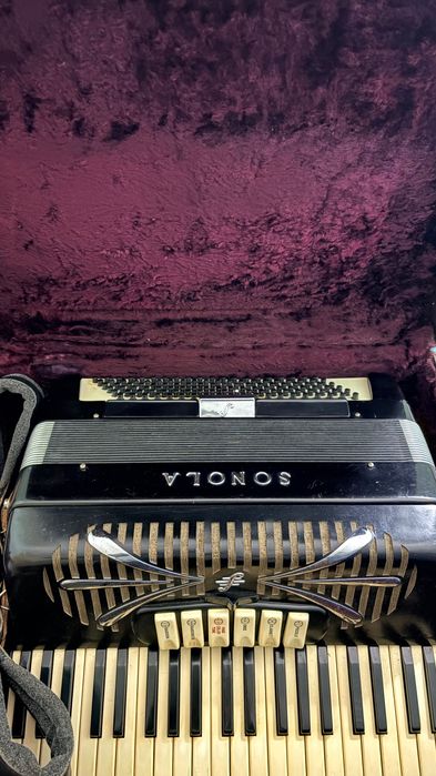 Acordeon Sonola AA3 - Made in Italy (120 Baixos)
