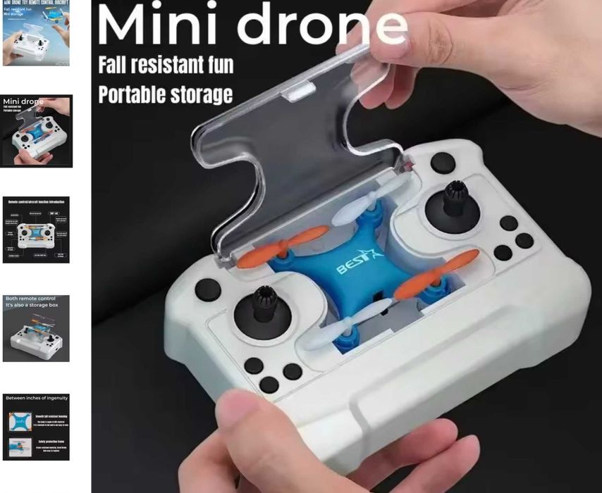 Міні дрон, чітке керування як в дорогих дронів, навіть кувиркається