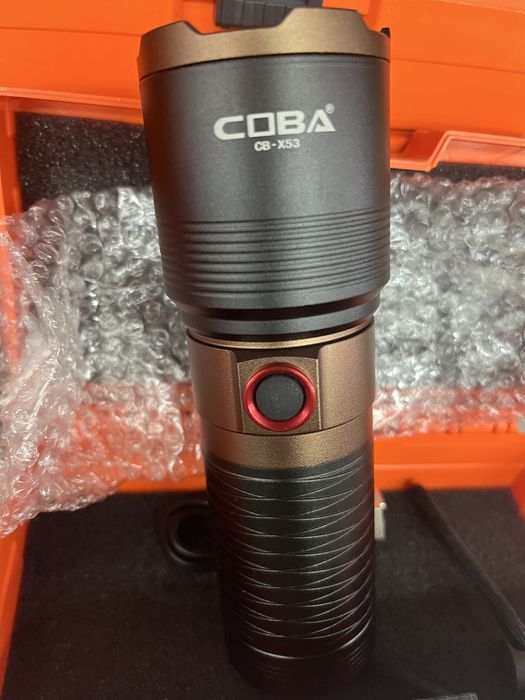 Lanterna ultra potente zoom 2 km regulavel