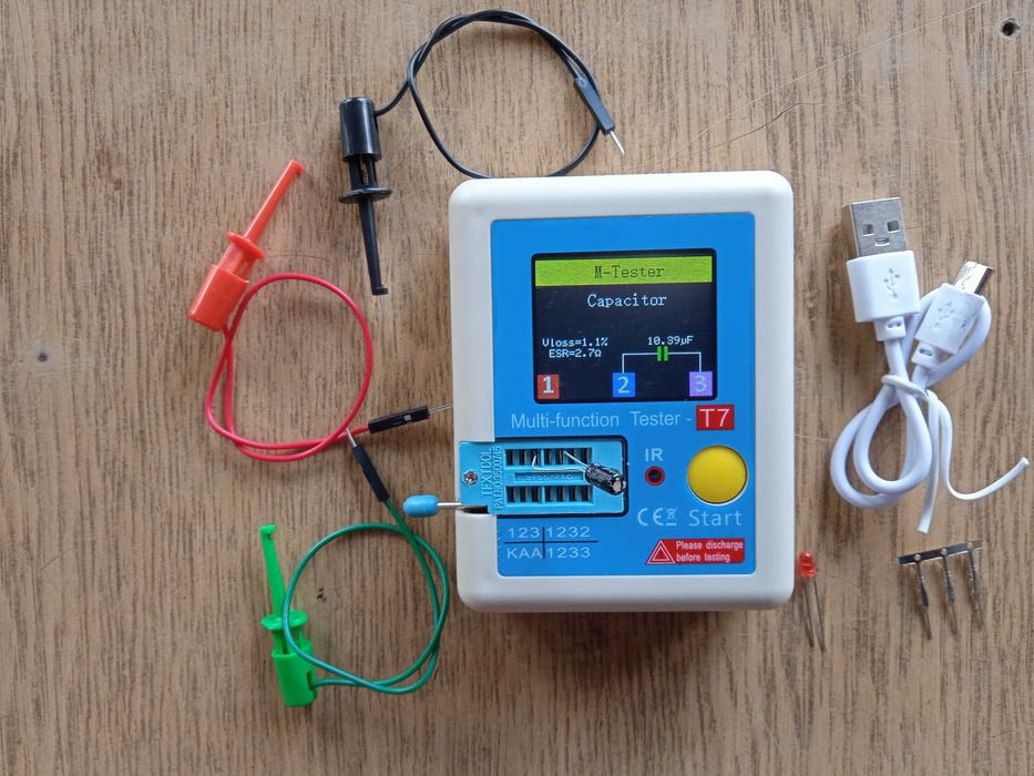 LCR T7 мультифункциональный тестер компонентов