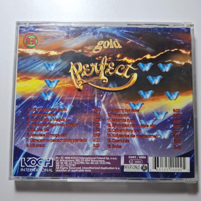 Perfect - Gold #cd