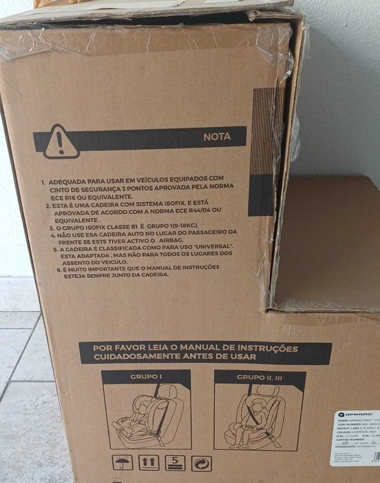 Cadeiras de criança para automóvel