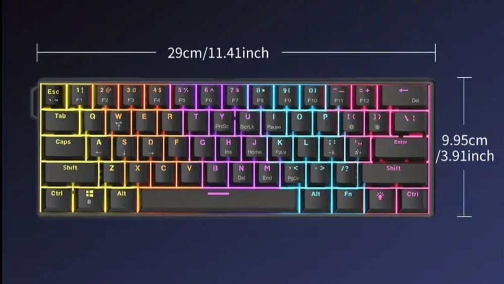 ‼️Розпродаж‼️Механічна клавіатура Ajazz NK61‼️Top‼️