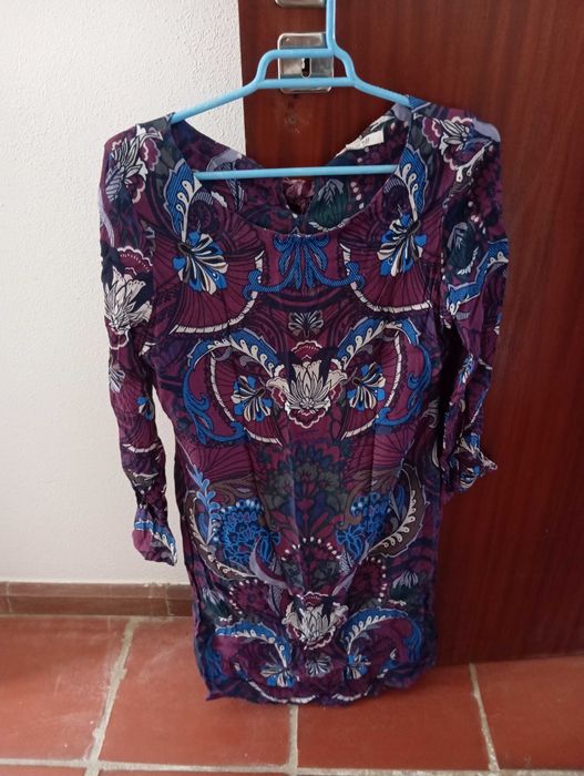 White Stuff Dress, Size 8 (UK), Purple Tones