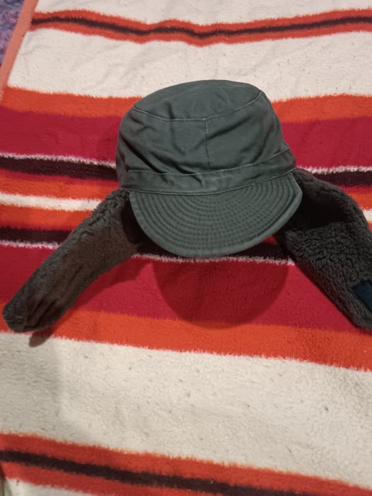 Шапка-ушанка. Зима. Хаки.60размер.