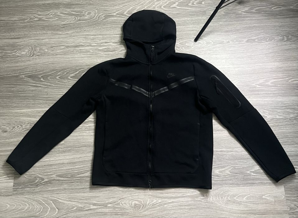 Кофта Nike Tech Fleece Black Old Collection