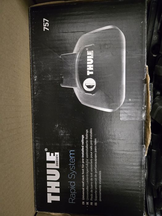 Belki Thule Wingbar Evo srebrne