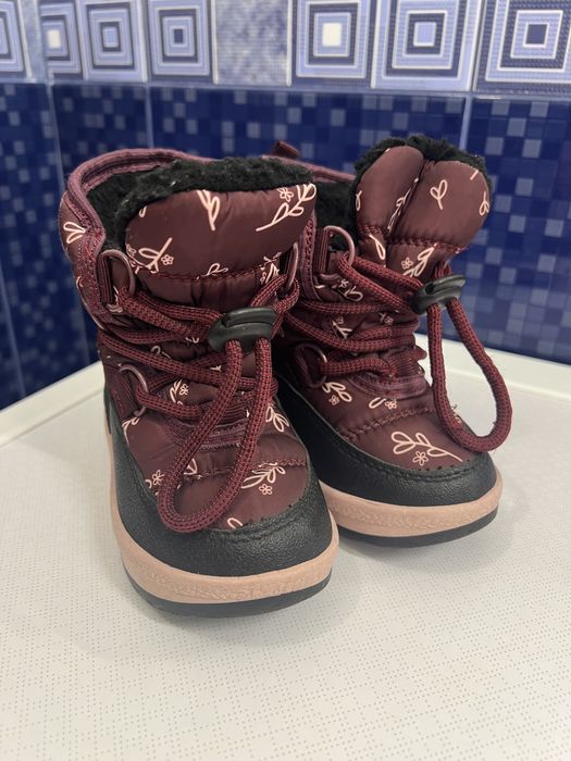 Сапожки чобітки ботинки зимові Rezerved p.22-23 14,5 см