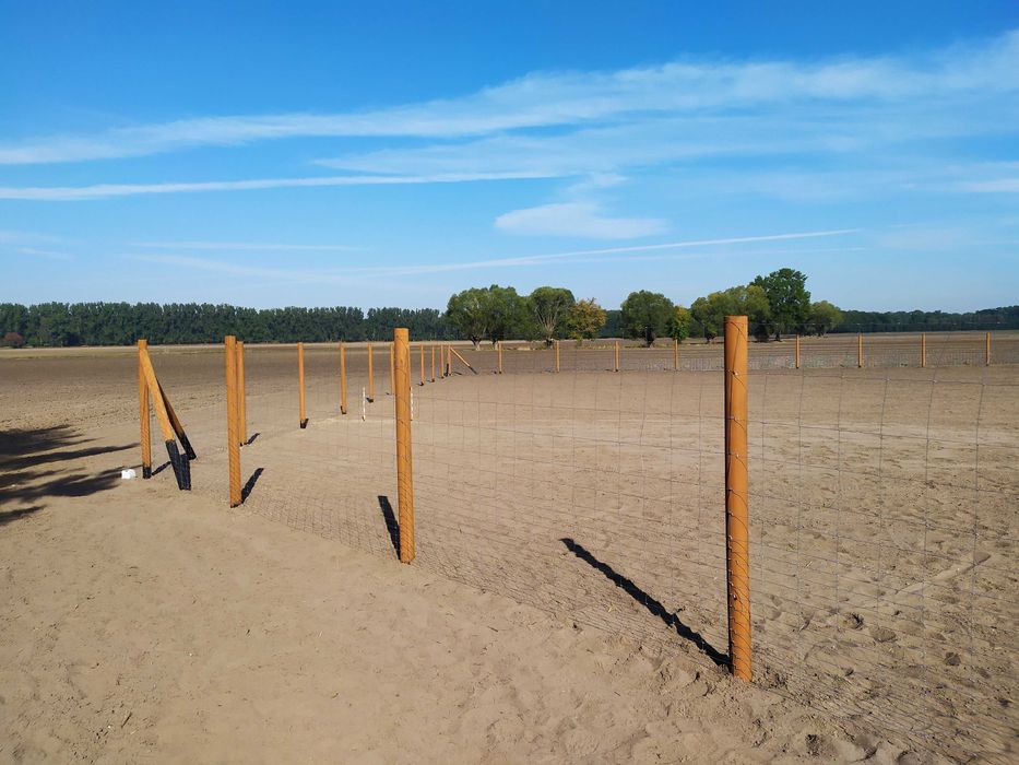 Ogrodzenia z siatki leśnej. 14zł/mb Tymczasowe Budowlane PHU MATT