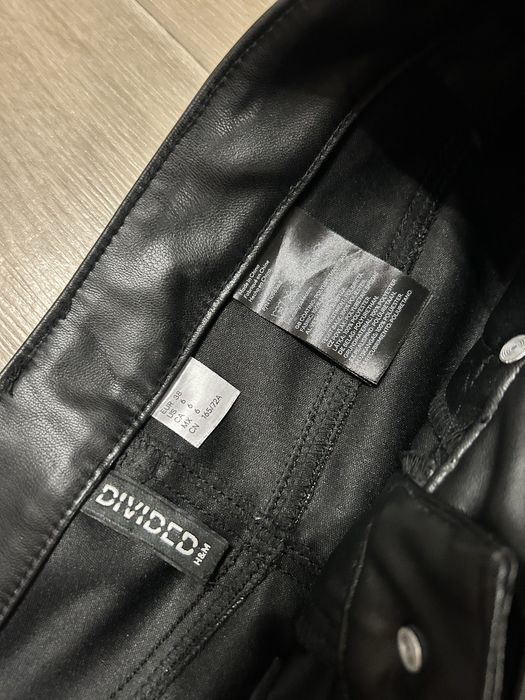 Штани/брюки кльош екошкіра