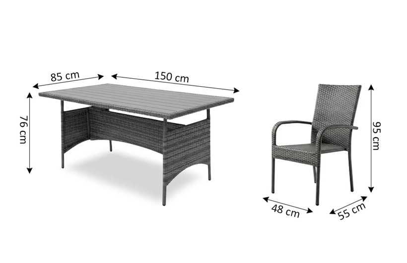 !!Oferta: Conjunto de jantar para jardim + portes de envio por 292€!!