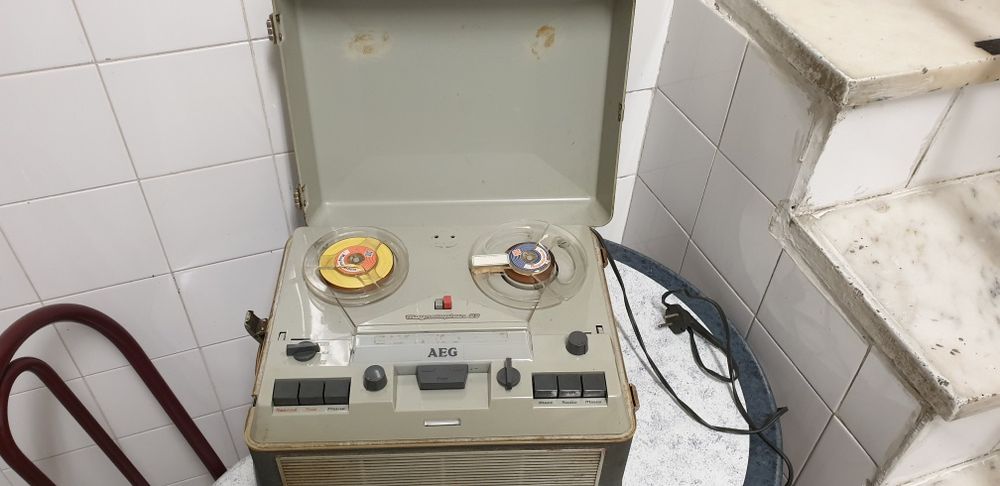 Gravador de Bobines a valvulas